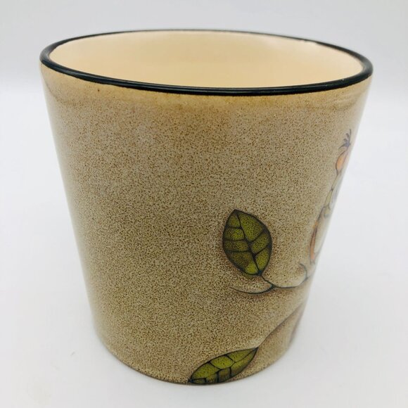 2 Owls on a Limb Mug With Handle Ceramic Oversized Coffee Cup 12 oz Retro Design - Picture 3 of 11